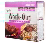 RiteBite Work Out Sugar Free, 6 Piece(s)/Pack Choco Almond