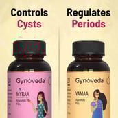 4 - Gynoveda PCOS - Vamaa & Myraa Ayurvedic Pills,  120 tablet(s) 