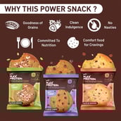 3 - RiteBite Max Protein Cookies,  12 Piece(s)/Pack  Choco Chips+Nuts & Seeds+Oats & Raisins Pack of 12 