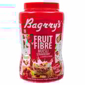 1 - Bagrrys Fruit n Fibre with Almonds & Raisins Muesli,  1 kg  Strawberry 