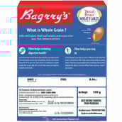 6 - Bagrrys Total Bran Wheat Flakes,  500 g  No Added Sugar 