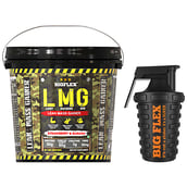 1 - Big Flex LMG(Light Machine Gun) Lean Mass Gainer,  6.6 lb  Strawberry & Banana + Big Flex Shaker Free 