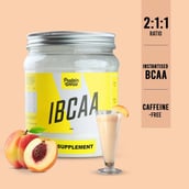 2 - Protein World IBCAA,  0.88 lb  40 Servings  Peach Tea 
