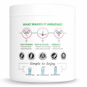 2 - Big Muscles Hair Vitamins with DHT Blocker & Omega-3,  160 g  Pineapple 