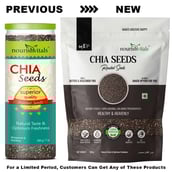 3 - NourishVitals Roasted Chia Seeds,  0.2 kg  Natural 