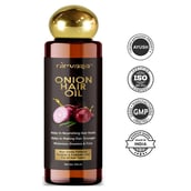 5 - Nirvasa Onion Hair Oil,  100 ml  for All Hair Types 