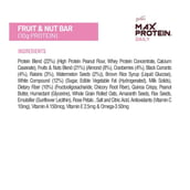 ingredients - RiteBite Max Protein Daily Bar (10g Protein),  6 bar(s)  Fruit & Nut 