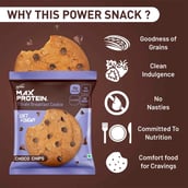 5 - RiteBite Max Protein Cookies,  6 Piece(s)/Pack  Choco Chips 