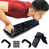 1 - Strauss Push Up Board&nbsp;,  Black  Free Size 