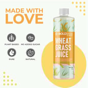 3 - Boldfit Wheatgrass Juice,  Unflavoured  1 L 