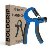 1 - Boldfit Adjustable Hand Grip Strengthener,  Black Blue 