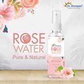 6 - Dr. Morepen Pure & Natural Rose Water Spray,  100 ml  for All Types of Skin 