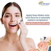 3 - Dr. Morepen Pure & Natural Rose Water,  120 ml  for All Types of Skin 
