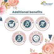 8 - Dr. Morepen Pure & Natural Rose Water,  120 ml  for All Types of Skin 