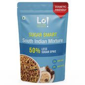 1 - Lo! Foods Sugar Smart South Indian Mixture - Diabetic Friendly,  Unflavoured  150 g 