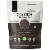 2 - NourishVitals Chia Raw Unroasted Seeds,  200 g  Unflavoured (Pack of 2) 