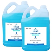 Axiom Medicated Hand Sanitizer,  Fragrance Free  5 L  Kills 99.99% of Germs without Water 