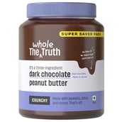 1 - The Whole Truth Dark Chocolate Peanut Butter,  925 g  Crunchy 