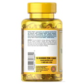 back - Puritan's Pride Mega-Potency Vitamin D3 125mcg,  200 softgels 