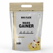 1 - Big Flex Essential Mass Gainer,  11 lb  Kesar Badam 