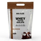 1 - Big Flex Essential Whey Protein Isolate,  4.4 lb  Cream & Cookies 