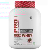 1 - GNC Pro Performance 100% Whey Protein, 4.4 lb Creamy Strawberry