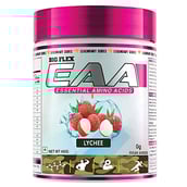 Big Flex EAA,  0.99 lb  30 Servings  Lychee + Bigflex Shaker Free 