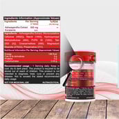 2 - Big Flex Prime Muscle Mass Gainer, 13.2 lb Chocolate Cookies + Pharmgrade Healthy Living Ashwagandha 60 Tabs Free