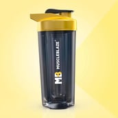 2 - MuscleBlaze ZIDD Pro 2.0 Shaker (UNLEASH THE ZIDD),  Yellow  750 ml 