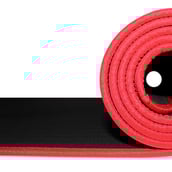 2 - MuscleXP EVA Yoga Mat with Carrying Strap,  Black  6 mm 