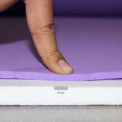 2 - MuscleXP Designer Yoga Mat with Cover Bag,  Purple  6 mm 