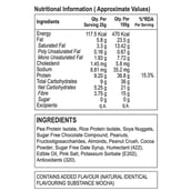 nutrition - Upnourish Vegan Mini Meal Replacement Bars,  8 bar(s)  Mocha 