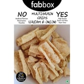 1 - Fabbox Multigrain Chips,  Cream & Onion  160 g 