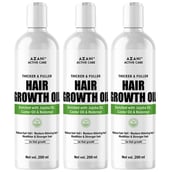 1 - Azani Active Care Hair Growth Oil,  200 ml  for Thicker & Fuller Hair (Pack of 3) 