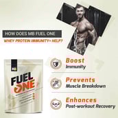3 - MB Fuel One Whey Protein Immunity+ OP,  2.2 lb  Berry Blast 