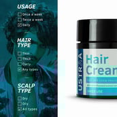 6 - Ustraa Hair Cream,  100 g  Daily Use 
