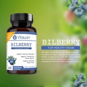 3 - VITAWIN Bilberry for Healthy Vision (500 mg),  60 capsules 