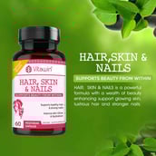 3 - VITAWIN Hair Skin Nails,  60 capsules  Unflavoured 