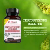 3 - VITAWIN Testosterone Booster,  60 capsules  Unflavoured 