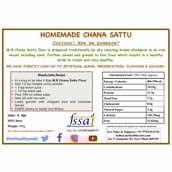 nutrition - M.R Healthy Eats Homemade Chana Sattu,  Natural Pack of 2  400 g 