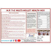 nutrition - M.R Healthy Eats 7+2 Multi-Millet Health Mix Flour,  Natural Pack of 2  400 g 