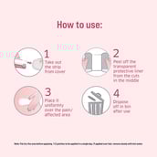 6 - Sirona Feminine Pain Relief Patch,  5 Piece(s)/Pack 