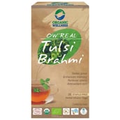 Organic Wellness OW'Real Tulsi Brahmi,  Unflavoured  25 Tea Bag(s) 