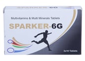 Nutrabuff Sparker-6G,  30 tablet(s)  Unflavoured 