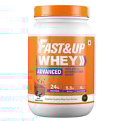 Fast & Up Whey Advanced - Isolate + Hydrolyzed Whey,  2.2 lb  Rich Chocolate 