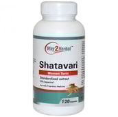 Way2Herbal Shatavari, 120 capsules