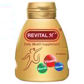 Revital H Daily Health Supplement,  60 capsules  Unflavoured 