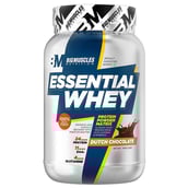 1 - Big Muscles Essential Whey Protein,  2.2 lb  Dutch Chocolate 