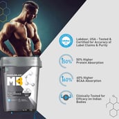 4 - MuscleBlaze Biozyme Performance Whey OP,  8.8 lb  Rich Chocolate 