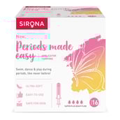 1 - Sirona Premium Applicator Tampons,  16 Piece(s)/Pack  Super Plus Heavy Flow 